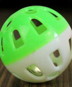 Plastic Tinkle Bell Ball Pet Toy