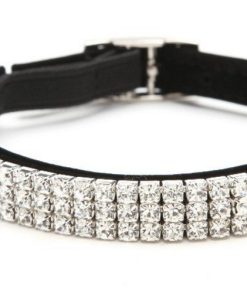 Alternative view of Luxury Diamante Rhinestone Cat Collar