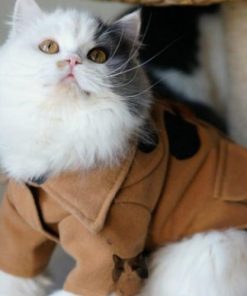 Alternative view of Woolen Jacket Trench Coat Winter Pet Clothes