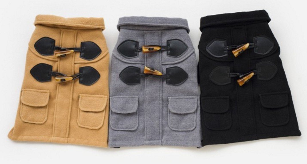 Woolen Jacket Trench Coat Winter Pet Clothes - Image 5