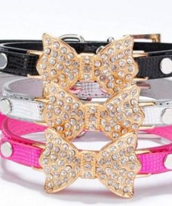 Pretty Bling Rhinestone Pet Collar