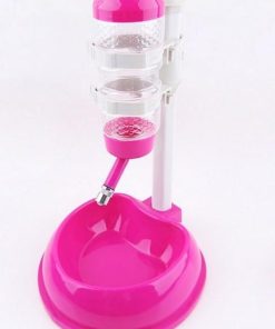 Water Drinker Dispenser Feeding Dish Pet Bowl