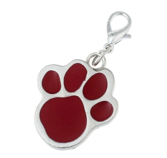Paw-Print Pendant Collar Pet Jewelry - Image 3