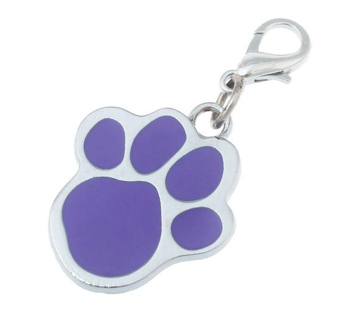 Paw-Print Pendant Collar Pet Jewelry - Image 5