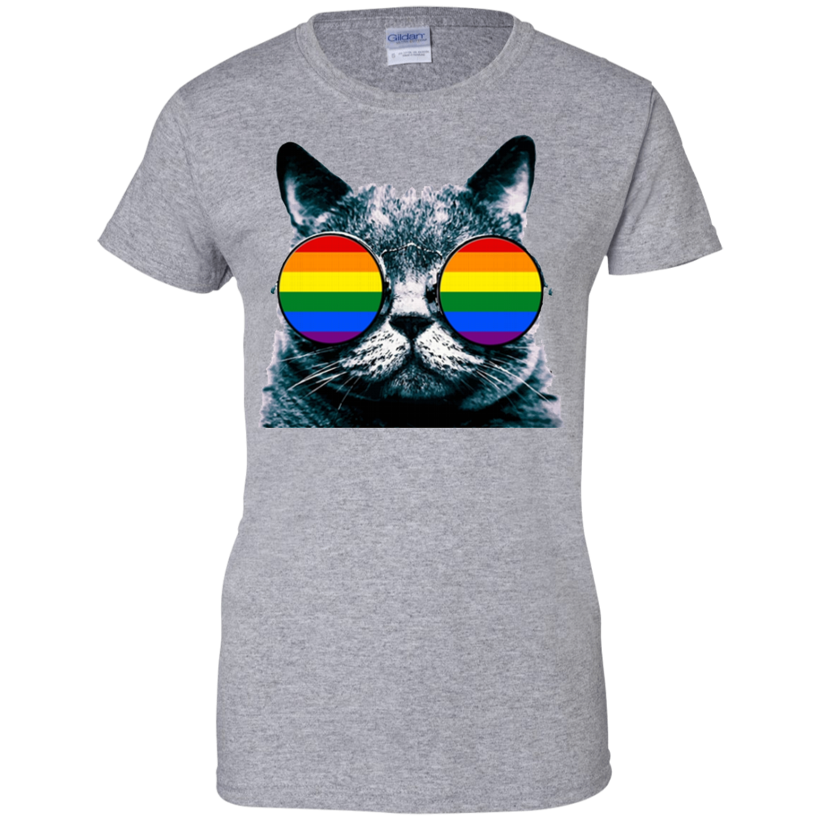 Hipster Cat Tee