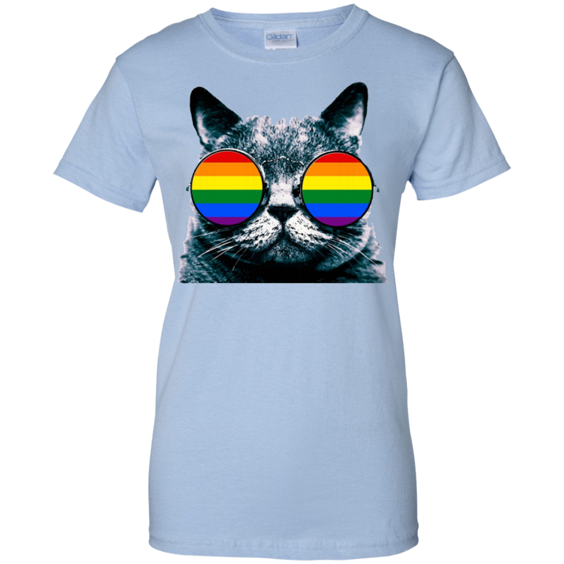 Hipster Cat Tee - Image 4
