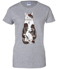 Badass Tattooed Cat Tee